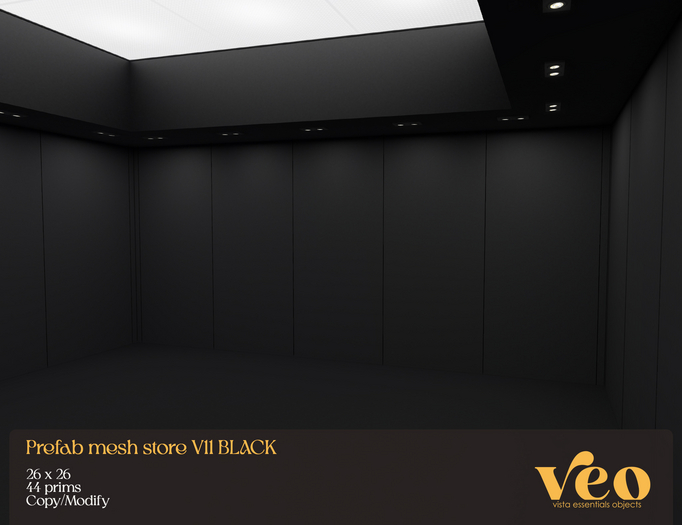 VEO// Prefab mesh store V11 BLACK