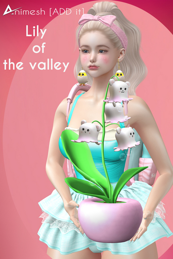 ❤️❤️Akikazu lily of the valley - Muguet - Animesh [ADD it]❤️❤️