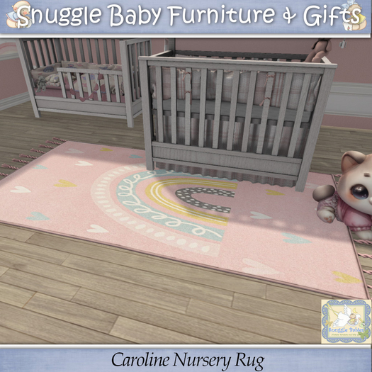 Caroline Nursery Rug  By Snuggle Baby