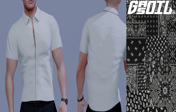 [GL - inc.] - Ward Shirt Black Bandana