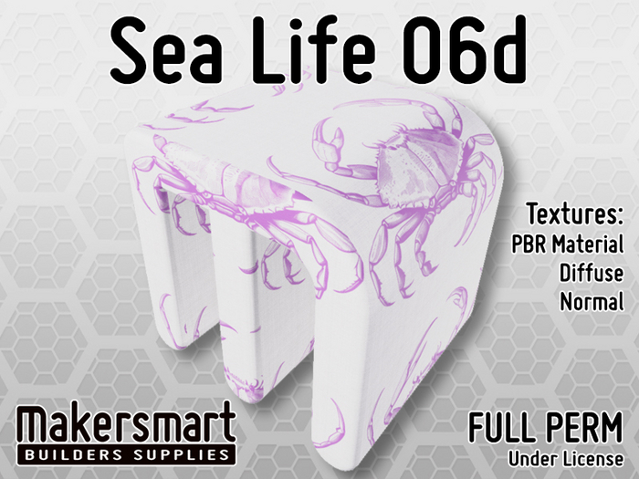 PBR Fabric Sea Life 06d
