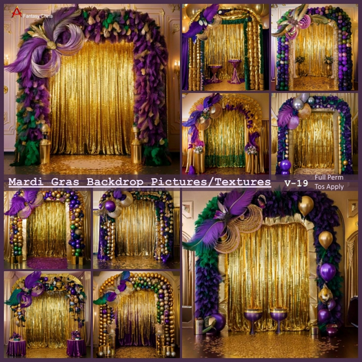 Mardi Gras Backdrop Pictures - Textures