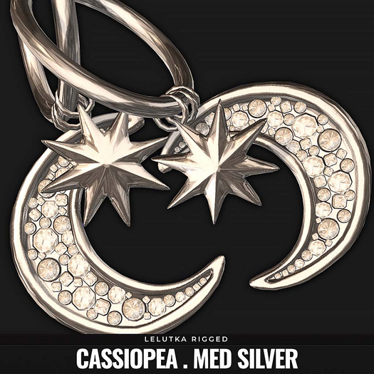 [BL] The Cassiopea earrings // med silver