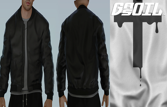 [GL - inc.] - William jacket White Black