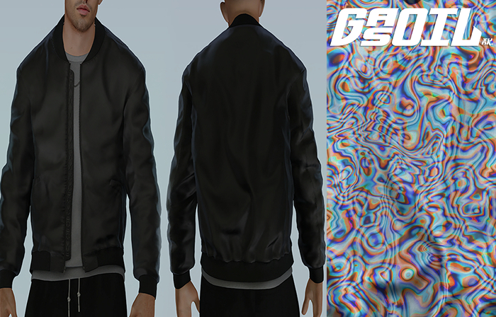 [GL - inc.] - William jacket Abstract White Gift