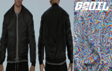[GL - inc.] - William jacket Abstract White Gift