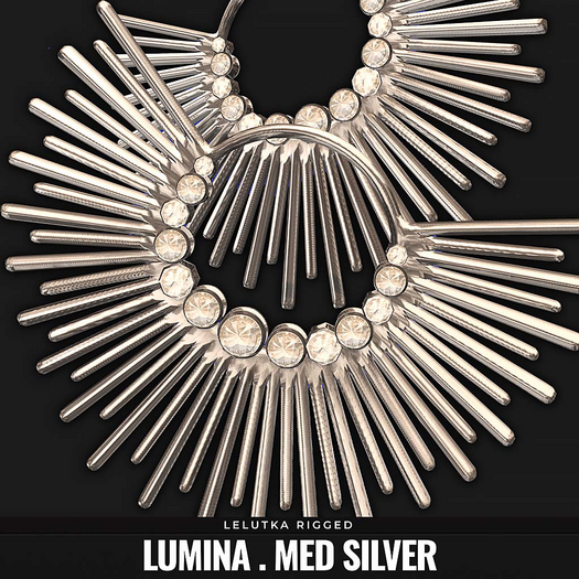 [BL] The Lumina earrings // med silver