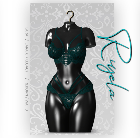 MAAI Riyela lingerie * Teal