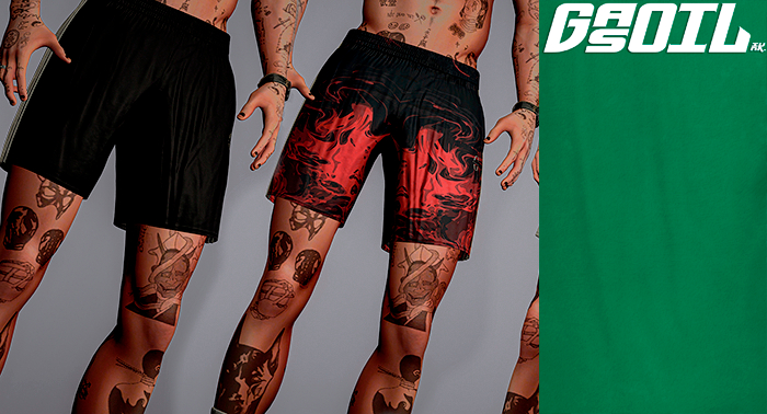 [GL - inc.] - Graham Shorts Green