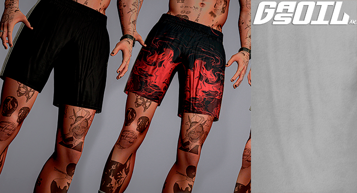 [GL - inc.] - Graham Shorts Gray