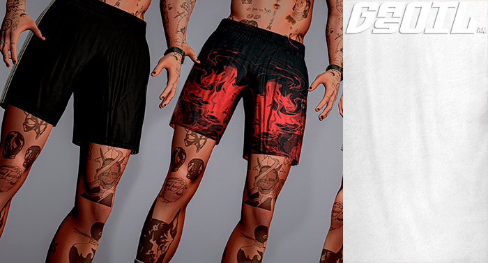[GL - inc.] - Graham Shorts White