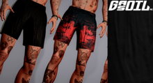 [GL - inc.] - Graham Shorts Black