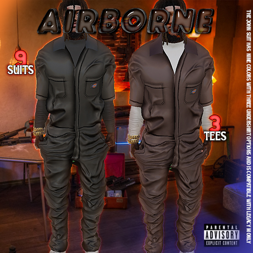 ABN John Suit & Tee L