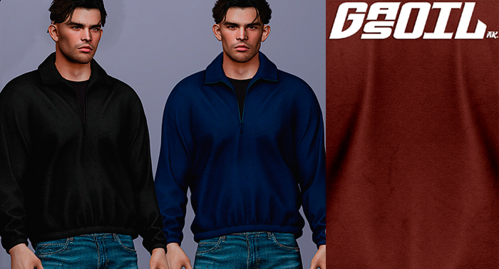 [GL - inc.] - Jeremy Fleece jumper Brown
