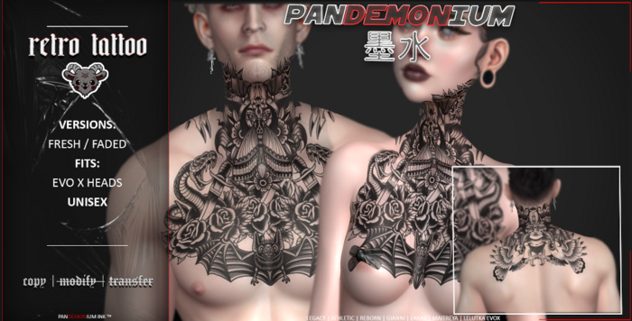 panDEMONium ink // retro tattoo