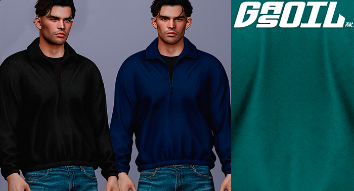 [GL - inc.] - Jeremy Fleece jumper Green