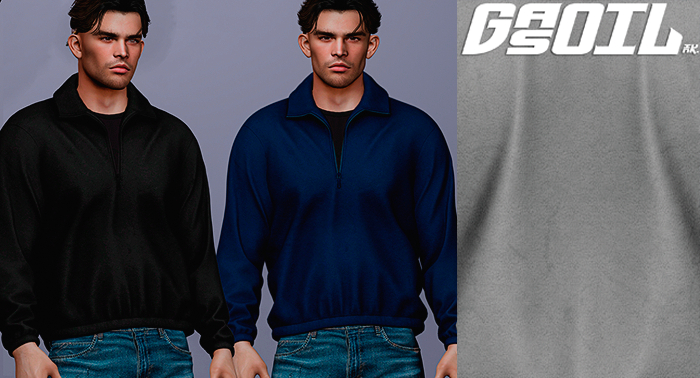 [GL - inc.] - Jeremy Fleece jumper Gray