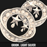 [BL] The Orion earrings // light silver