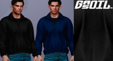 [GL - inc.] - Jeremy Fleece jumper Moonlight