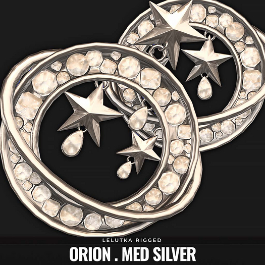 [BL] The Orion earrings // med silver