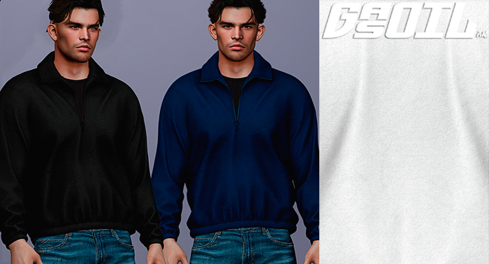 [GL - inc.] - Jeremy Fleece jumper White