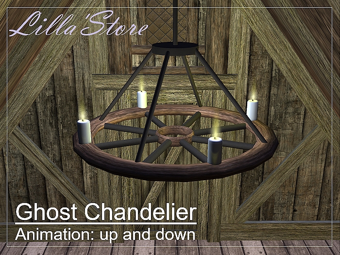 Ghost Chandelier *Lilla'Store*
