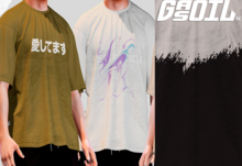 [GL - inc.] - Harris TEE White Black