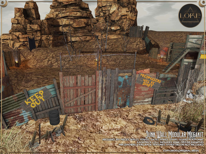 LORE Junk Wall Modular Megakit