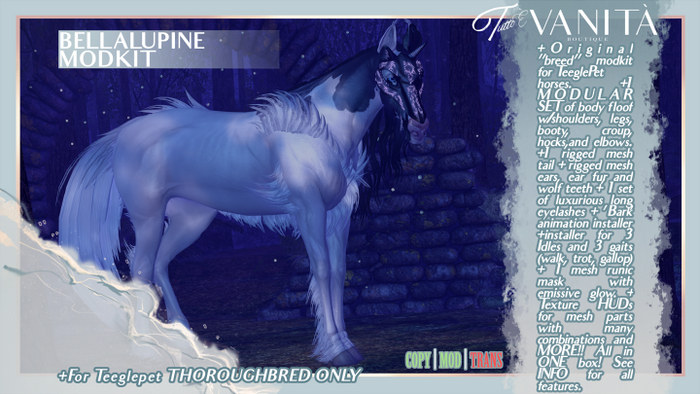 BELLALUPINE MODKIT [Thoroughbred]