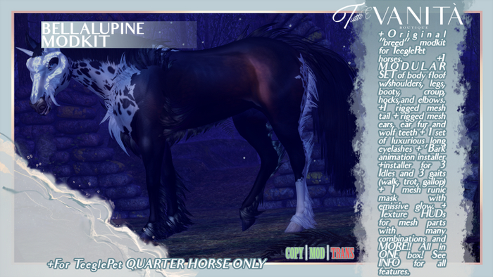 BELLALUPINE MODKIT [Quarter Horse]