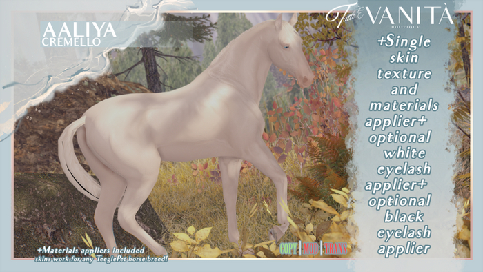 TEEGLEPET SKIN: AALIYA CREMELLO