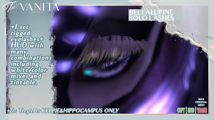 BellaLupine Solo Lashes [Kelpie/Hippoc]