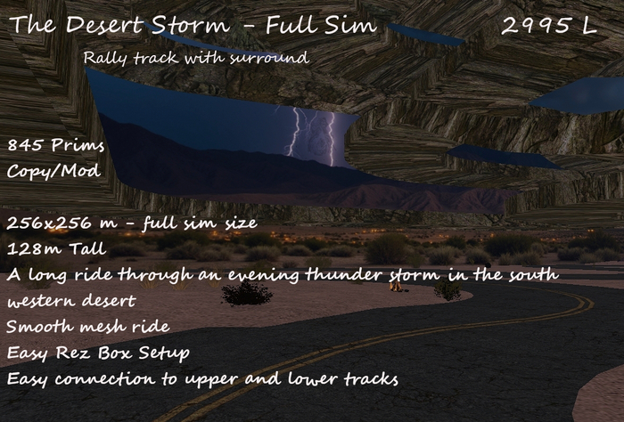 The Desert Storm Track - Full Sim