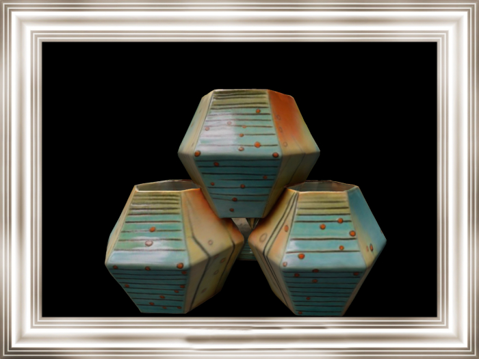 HB: Abstract Planter Statue FULL PERM