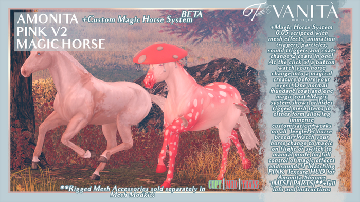 AMONITA PINK MAGIC HORSE V2