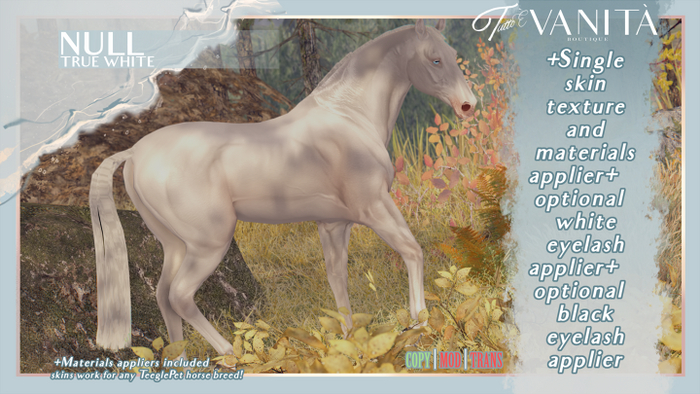 TEEGLEPET SKIN: NULL TRUE WHITE