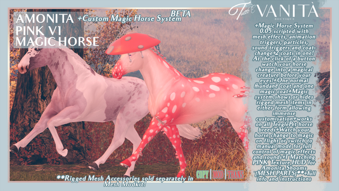AMONITA PINK MAGIC HORSE V1