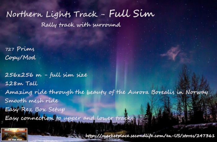 Nothern Lights Track - Full Sim MP