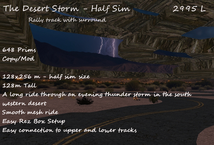 The Desert Storm Track - Half Sim