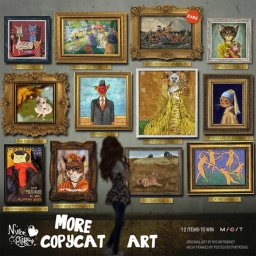 (NO) CopyCat Art - Sunday Cat Picnic