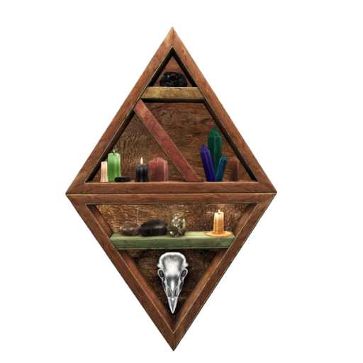 :[P]:- Trappe Shelves w/Clutter RARE