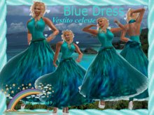 Blue dress