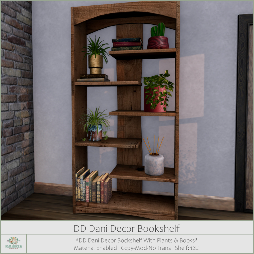 DD Dani Decor Bookshelf