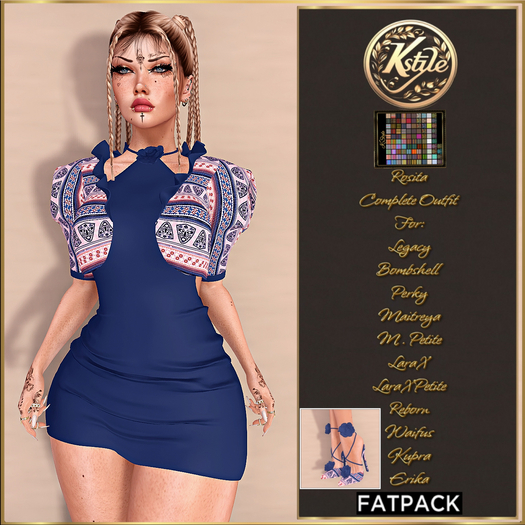 [K-Style] ROSITA COMPLETE OUTFIT - FATPACK #5