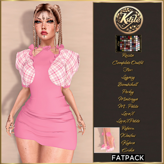 [K-Style] ROSITA COMPLETE OUTFIT - FATPACK #7