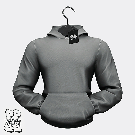 Poppin. Josh Hoodie (Grey)