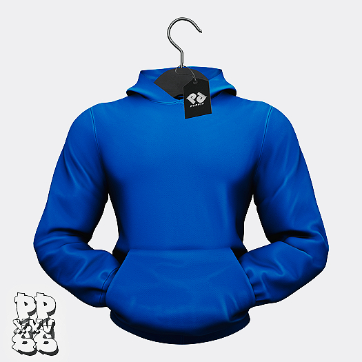 Poppin. Josh Hoodie (Blue)