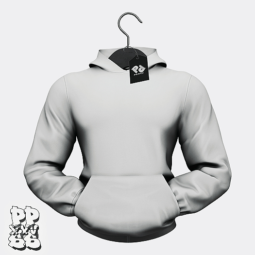 Poppin. Josh Hoodie (White)