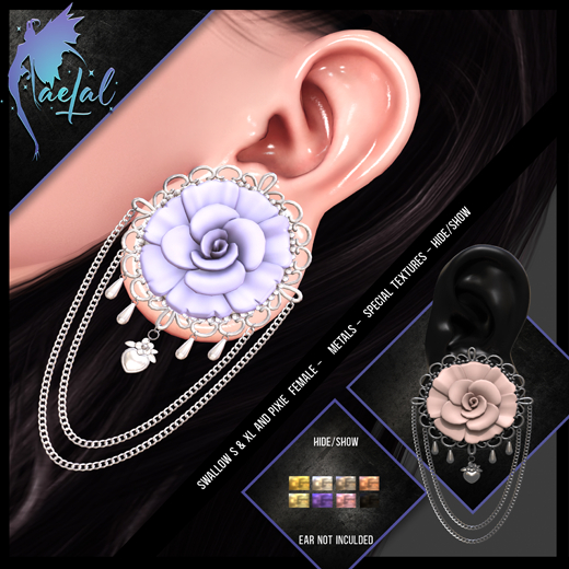 FaeTal - Sophia-  Swallow S,XL & Pixie  Female DEMO