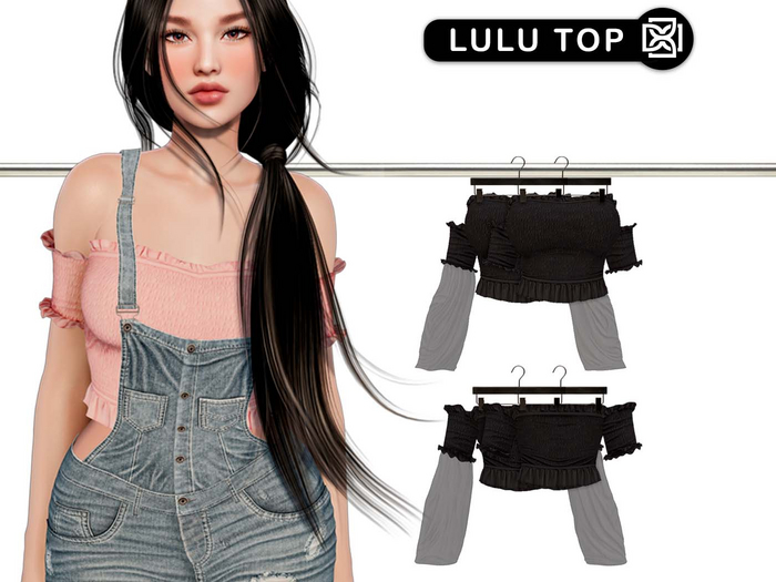 Addams - Lulu Off Shoulder Top #30